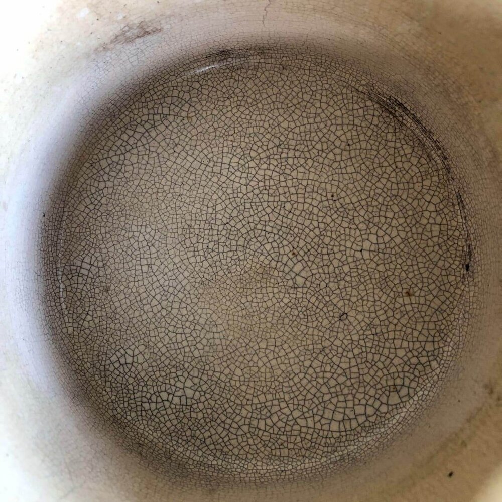 Antique stoneware crock - Pittsburg Pottery Diamond Brand 1 gallon - Picture 10 of 13